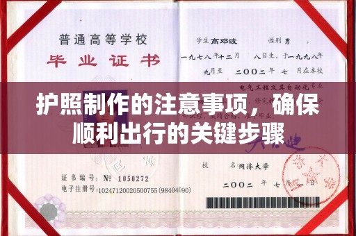 屯留护照制作的注意事项，确保顺利出行的关键步骤