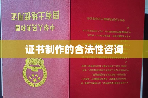 屯留证书制作的合法性咨询
