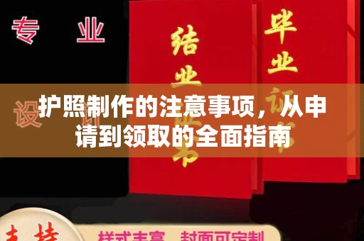 屯留护照制作的注意事项，从申请到领取的全面指南
